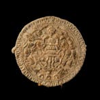 Oud-Romeins Lood Plaquette van de Mysteriecultus met, Antiek en Kunst