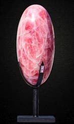 Massief rozenkwarts lingam - 30,65 kg - 45 cm - Meesterwerk