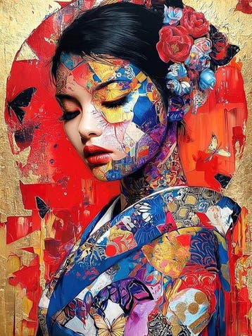 El renacer de la Geisha - Yamila - Spanje (Zonder