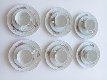 Theeservies (18) - Porselein