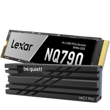 Lexar NQ790 4TB + be quiet! MC1 Pro M.2 SSD-koeler Bundel, Computers en Software, Harde schijven, Verzenden, Nieuw