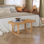 Schoenenbank Aarela bamboe 91x41x38 cm naturel [en.casa], Verzenden, Nieuw