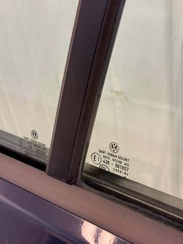 VW Golf V portier 4-deurs links achter bj.2009 kleur blauw, Gebruikt, Links, Volkswagen, Deur