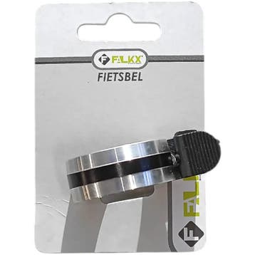 Falkx Fietsbel zilver - Compact ontwerp - Duurzaam alumin..., Ophalen of Verzenden, Nieuw