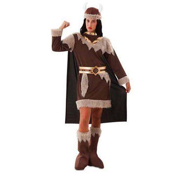 Viking kostuum dames, Verzenden, Nieuw, Feestartikel