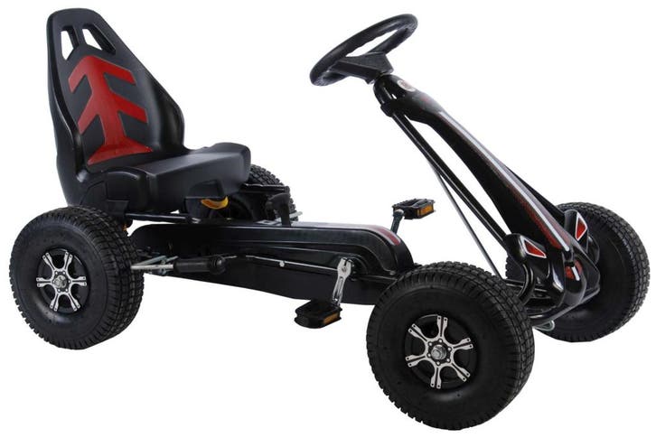 Volare Go Kart Racing Car groot met luchtbanden (Jongens), Kinderen en Baby's, Speelgoed | Buiten | Skelters, Nieuw, Overige merken