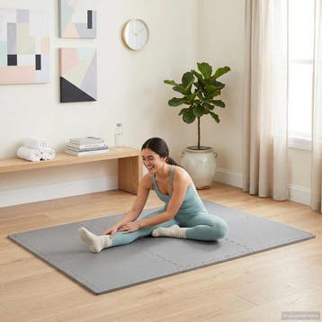 vidaXL Vloermatten 24 st Grijs 8,64 m² EVA Schuim, Verzenden, Nieuw