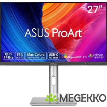 ASUS ProArt PA278CGRV 27  Wide Quad HD 144Hz IPS Gaming, Verzenden, Nieuw, ASUS