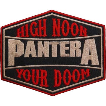 Pantera - High Noon - Patch officiële merchandise, Ophalen of Verzenden, Nieuw, Kleding