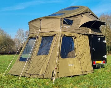 180L Ondertent Groen verkrijgbaar in 1,7m of 2m hoogte, Caravans en Kamperen, Tenten, Ophalen, Nieuw, Tot en met 2