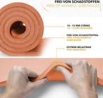 Yogamat - Fitness mat - Sportmat - Yoga mat extra dik - 190x, Sport en Fitness, Yoga en Pilates, Verzenden, Zo goed als nieuw