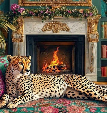 I_KONIQ - Leopard winter relax, Nieuw