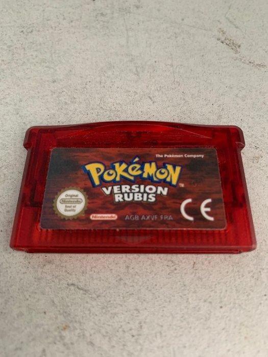 Nintendo - Gameboy Advance - RARE - Pokémon Version Rubis, Spelcomputers en Games, Spelcomputers | Overige Accessoires