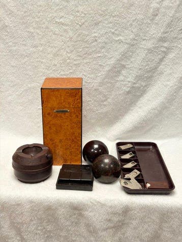Exclusieve Antieke/Vintage Sigarenset – Silver Match, Nieuw