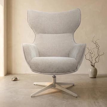 Fauteuil Julia | Taupe | Starfurn, Ophalen of Verzenden, Nieuw