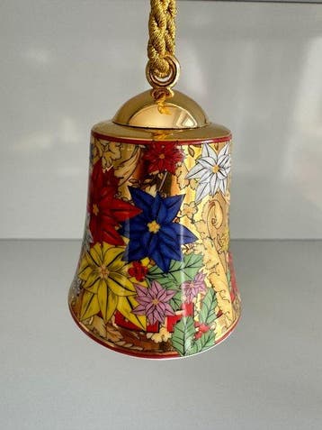 Versace - Kerstdecoratie Rosenthal - Porseleinen bel 7,3 cm