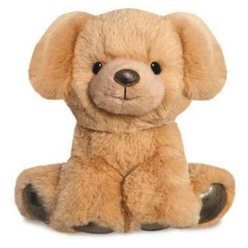 Pluche labrador knuffel - lichtbruin/blond - 20 cm, Verzenden, Nieuw