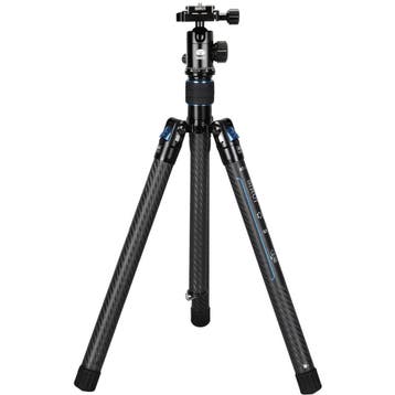 Sirui AT125+E-10 Lightweight Traveler Tripod, Nieuw, 150 tot 175 cm, Met balhoofd, Ophalen of Verzenden