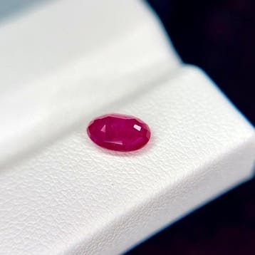Zonder minimumprijs - 1 pcs Rood Robijn - 1.18 ct -, Sieraden, Tassen en Uiterlijk, Nieuw