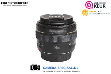 Canon EF 50mm F1.4 USM lens met 12 maanden garantie, Audio, Tv en Foto, Fotografie | Lenzen en Objectieven, Ophalen of Verzenden