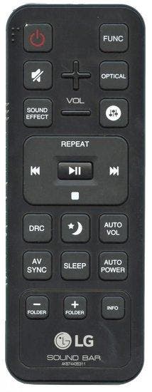 LG AKB74435311 afstandsbediening, Audio, Tv en Foto, Afstandsbedieningen, Verzenden, Nieuw