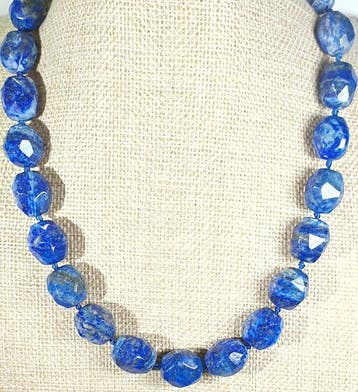 lapis lazuli NATUURLIJKE gefacetteerde Afghanistan - Symbool
