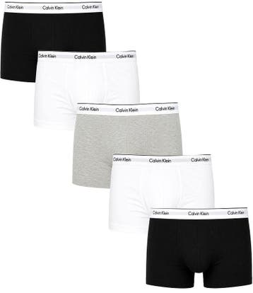 Calvin Klein Boxershorts 5-Pack Multicolour maat XL Heren, Verzenden, Grijs, Calvin Klein, Boxer