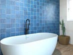 Wandtegel Ragno Sense Jeans Handvorm Blauw Mat 13x13, Keramiek, Nieuw, Minder dan 20 cm, 10 m² of meer