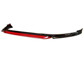 GTI Splitter Spoiler Voor Hoogglans Zwart/Rood Geschikt V..., Nieuw, Ophalen of Verzenden, Bumper, Volkswagen