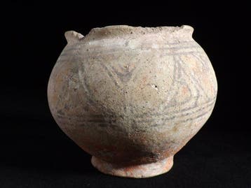 Filistijn Terracotta Vaas van tweekleurig aardewerk –