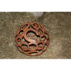 Roestige hoefijzerbal | doorsnee 40 cm | Patina, Huis en Inrichting, Woonaccessoires | Overige, Verzenden, Nieuw