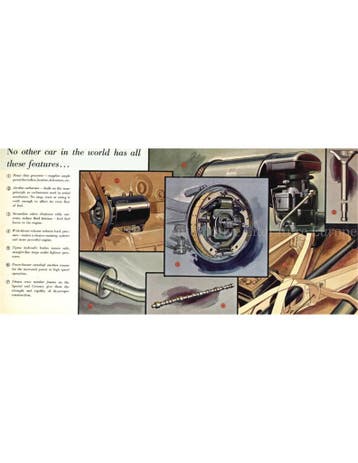 1937 McLAUGHLIN BUICK MODELLEN BROCHURE ENGELS (CAN), Nieuw, Author