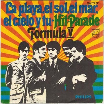Single vinyl / 7 inch - Formula V  - La Playa, El Sol, El..., Verzenden, Zo goed als nieuw, 7 inch, Rock en Metal