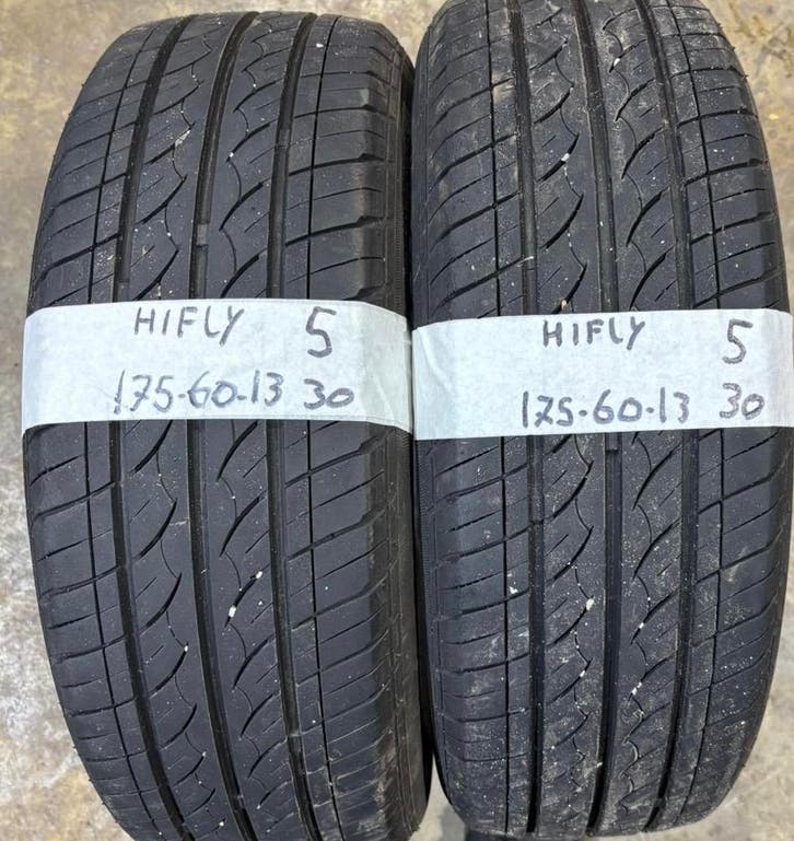 2x175-60-13 Hifly Zomer 2x5m €30 Per Band 175 60 13, Auto-onderdelen, Banden en Velgen, 13 inch, Zomerbanden, 175 mm, Personenwagen