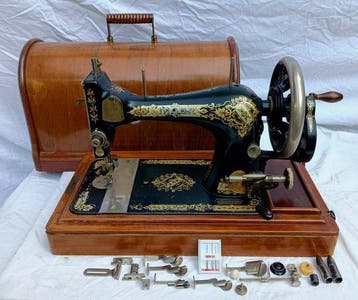Singer 28K (1909) Naaimachine - werkende staat en