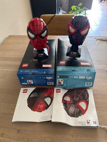 Lego Set - Marvel, Spider-Man - Spider-Man Helmet (Miles, Kinderen en Baby's, Speelgoed | Duplo en Lego, Nieuw