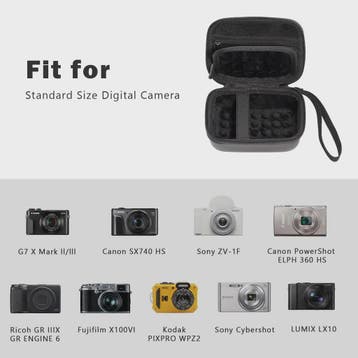 Universele Hardcase Camera Tas - Beschermhoes voor Compactca, Verzenden, Nieuw