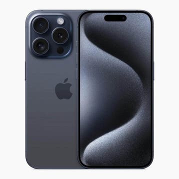 Refurbished iPhone 15 Pro Max 256 GB Titanium, 256 GB, IPhone 15, Refurbished, Zonder simlock