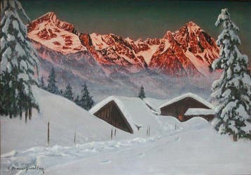 Hans Josef Barma (Barma-Smatlak) (1903-1978) - Winter in the