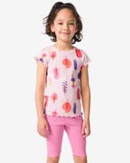 HEMA Kinder T-shirt jersey lila, Verzenden, Nieuw