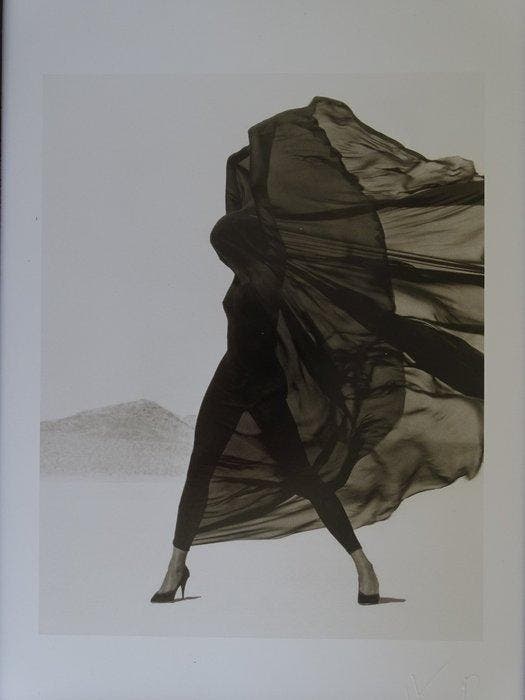 Herb Ritts - Dressed in Versace veils, El Mirage, Antiek en Kunst, Kunst | Designobjecten