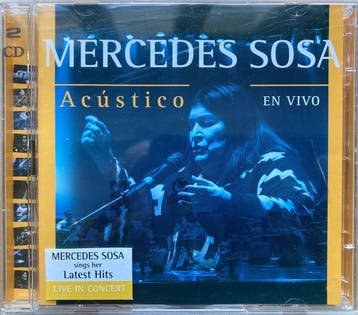 Cd - Mercedes Sosa - Ac?stico En Vivo, Verzenden, Nieuw in verpakking