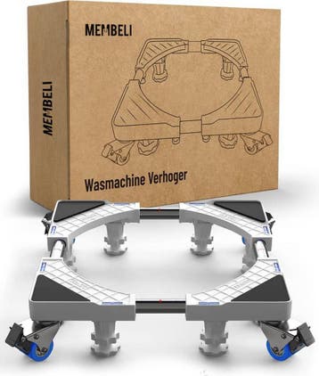 Membeli Wasmachine Verhoger met Wieltjes - Wasmachine, Ophalen of Verzenden, Zo goed als nieuw