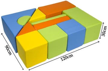 Foam blokken | 11 stuks | Premium | OP=OP, Ophalen of Verzenden, Nieuw, Overige merken
