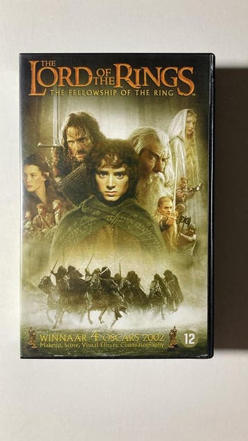 THE LORD OF THE RINGS THE FELLOWSHIP OF THE RING (VHS), Verzenden, Gebruikt