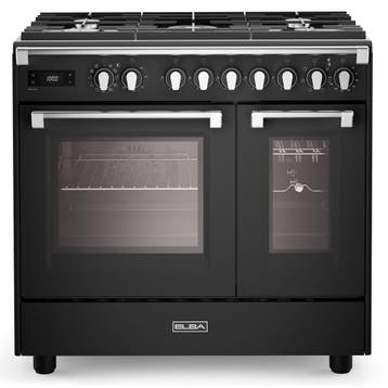 €2549 Elba EBS 965T MAA antraciet 90 cm gasfornuis, Witgoed en Apparatuur, Fornuizen, Ophalen of Verzenden, Nieuw