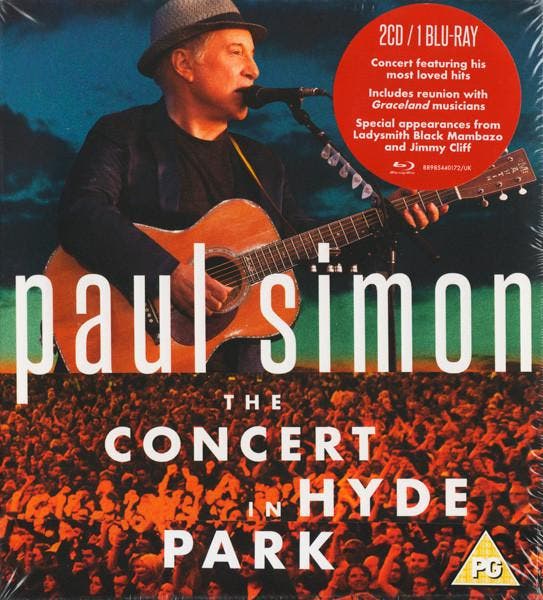 cd - Paul Simon - The Concert In Hyde Park 2-CD+Blu-Ray, Cd's en Dvd's, Cd's | Pop, Nieuw in verpakking, Verzenden