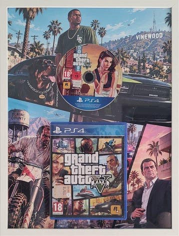 Boriani 2.0 - GTA V PS4 - Opera Originale 3D (Dipinto, Nieuw