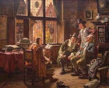 Fritz Wagner (1896-1939) - Joyeuse Compagnie dans un