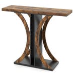 LIVSK Industriële Salontafel - Rechthoekige Haltafel - Geome, Verzenden